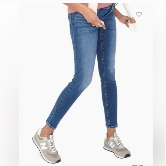 Hatch Collection Under The Bump Slim Maternity Iran in Blue - Picture 3 of 12